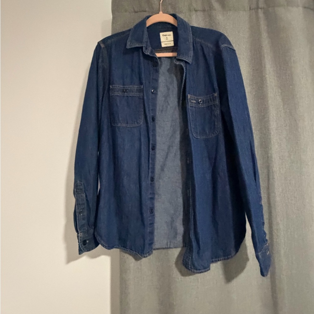 GAP Denim Button-Up Shirt